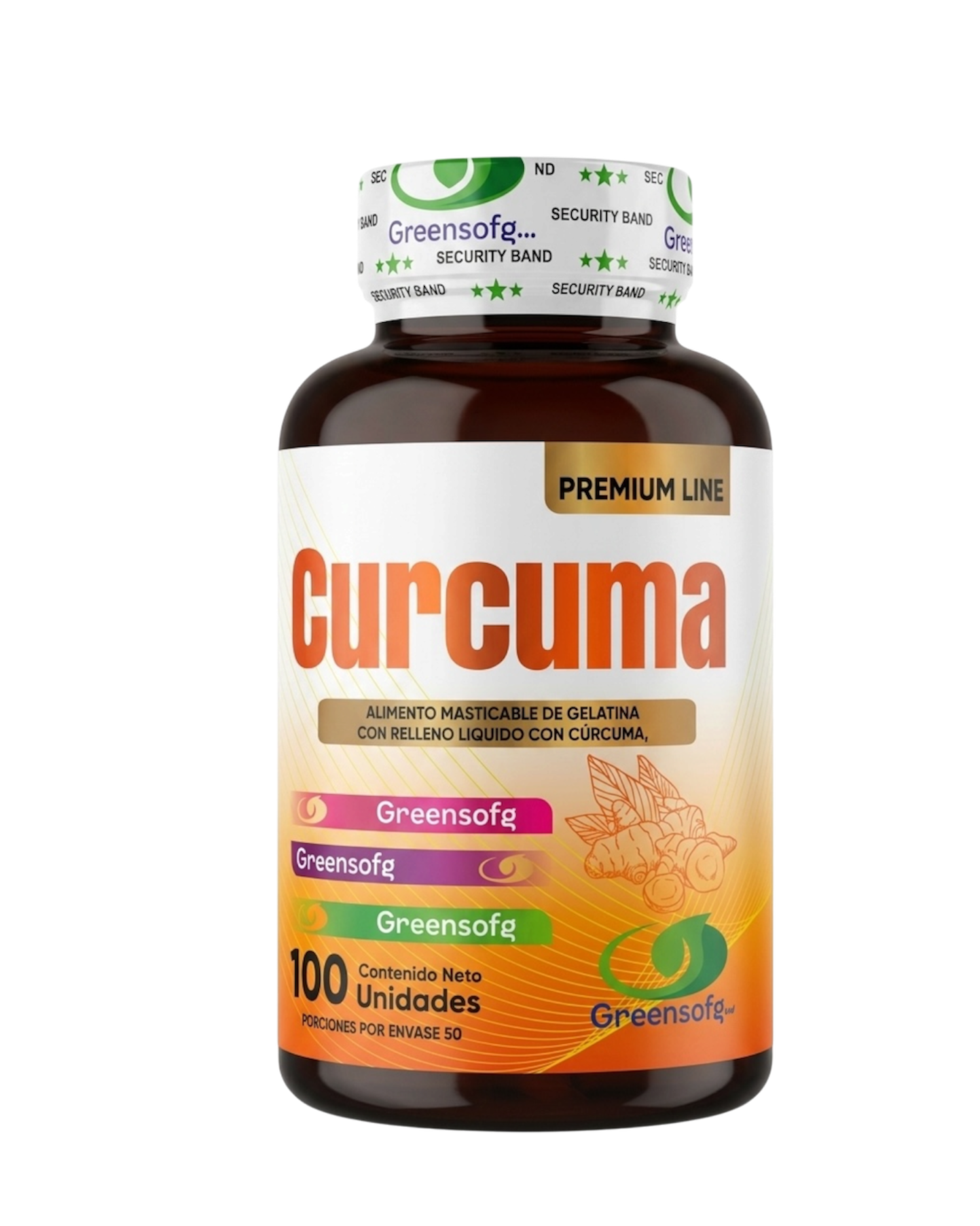 Cúrcuma - 100 Unidades