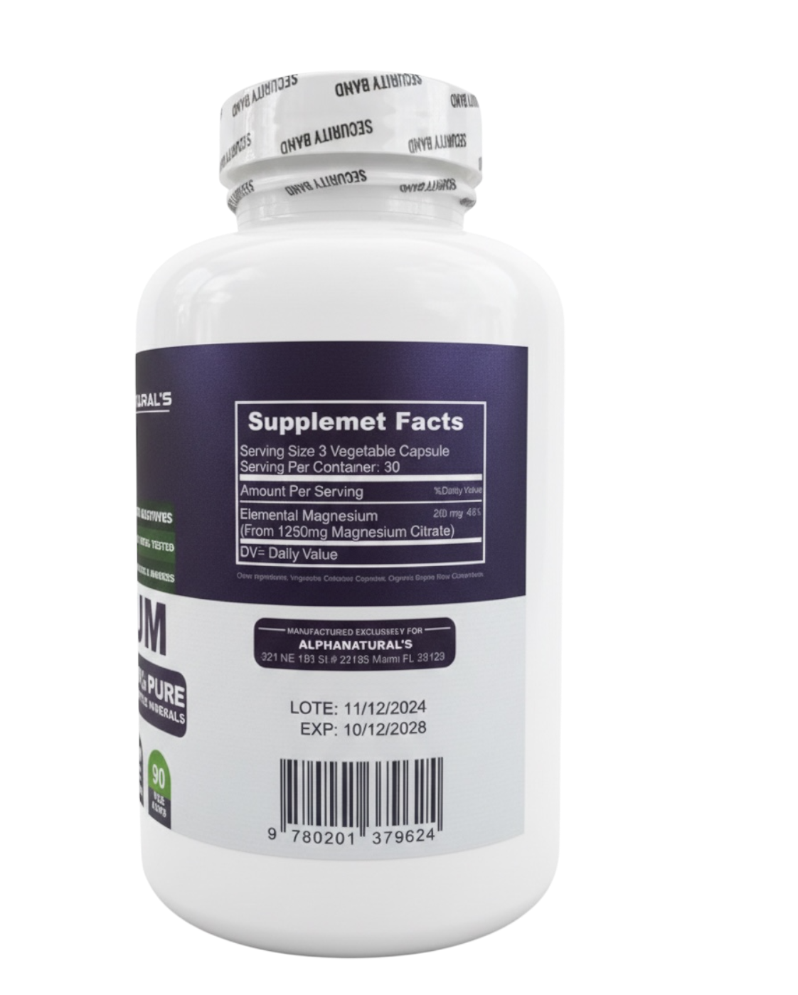 Citrato Magnesio 400mg