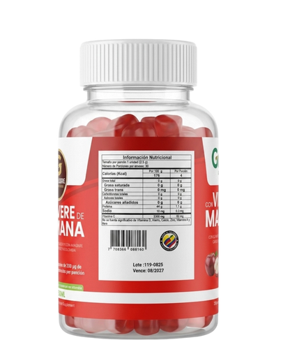 Vinagre de Manzana Gomas