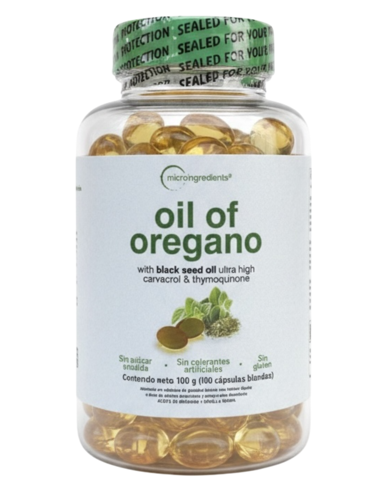 Aceite de Orégano + Semilla Negra