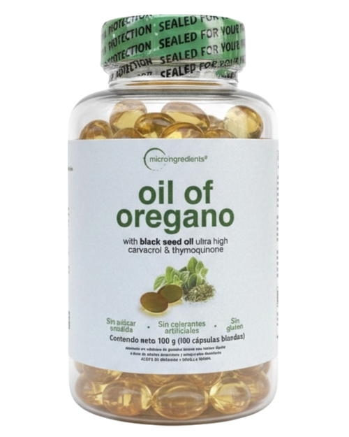 Aceite de Orégano + Semilla Negra