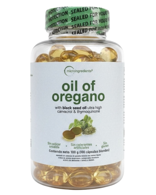 Aceite de Orégano + Semilla Negra