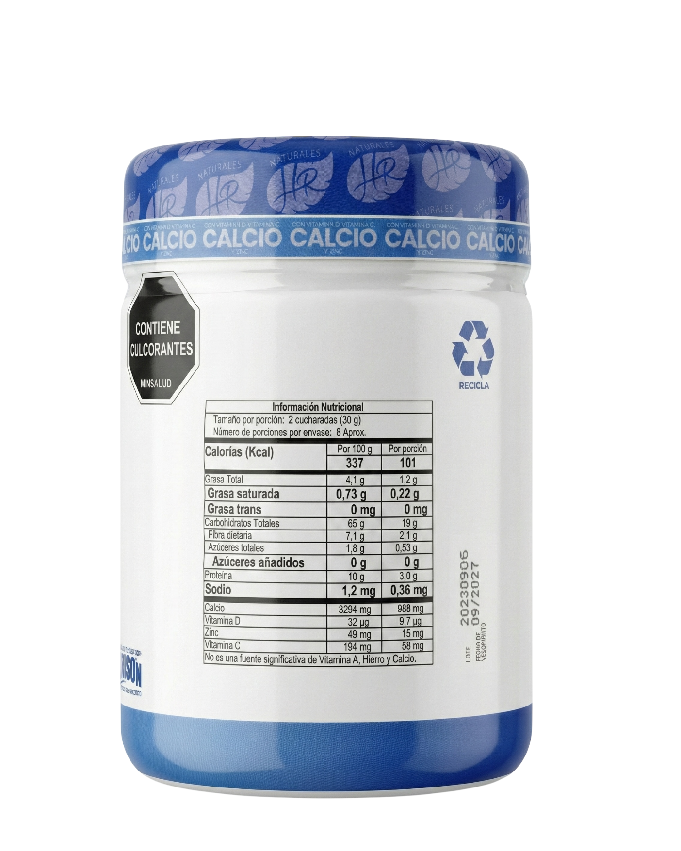 Calcio + Vitamina D + Zinc