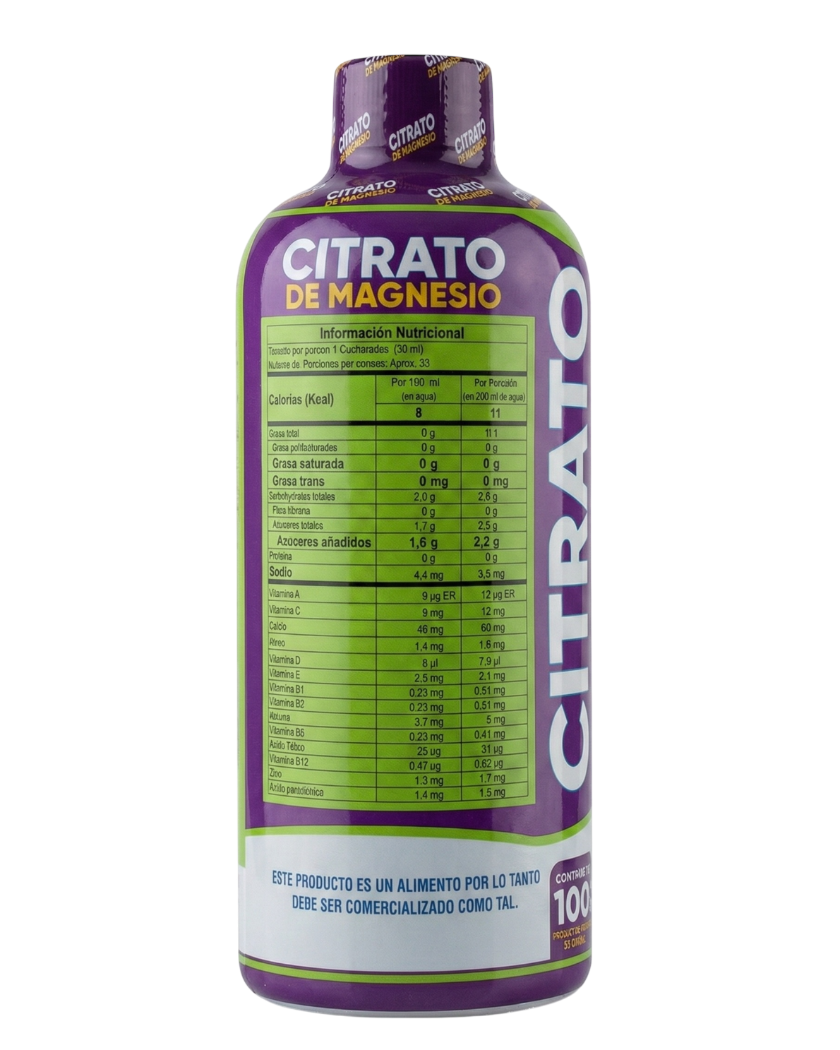 Citrato Magnesio Líquido