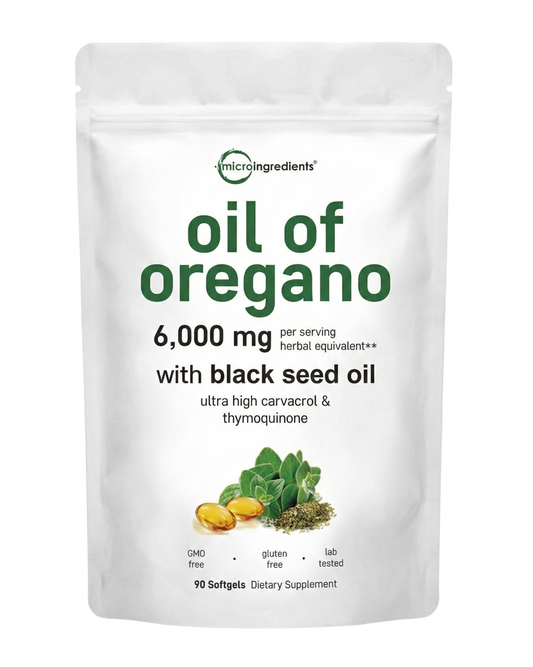 Aceite de Orégano + Semilla Negra