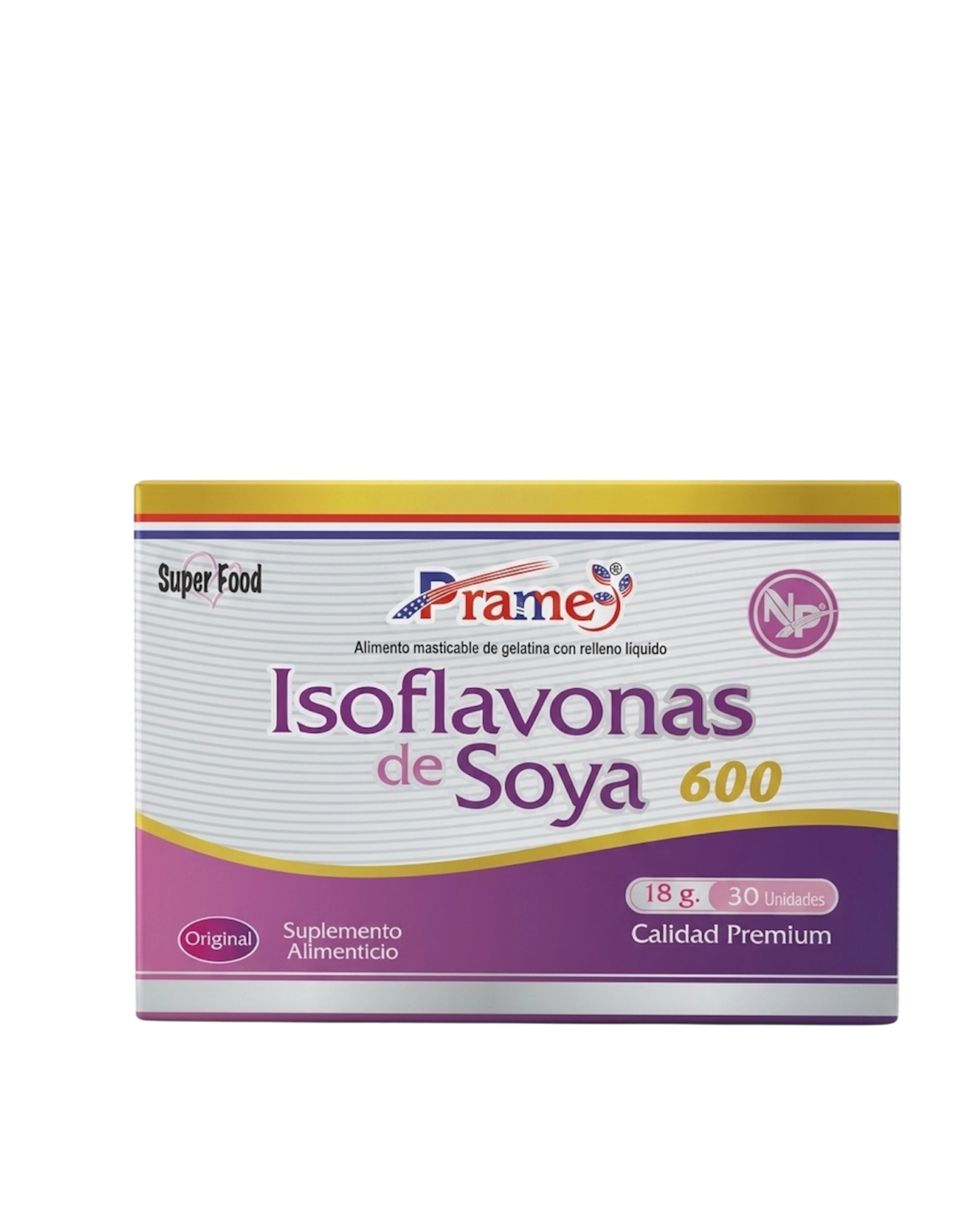 Isoflavonas de Soya - 30 Unidades