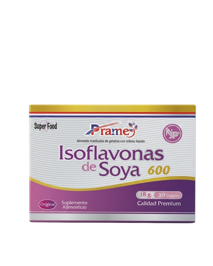 Isoflavonas de Soya - 30 Unidades