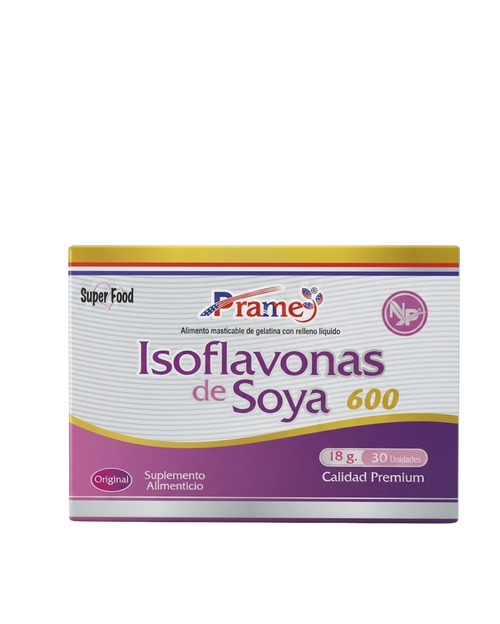 Isoflavonas de Soya - 30 Unidades