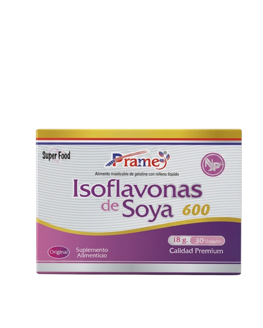 Isoflavonas de Soya - 30 Unidades