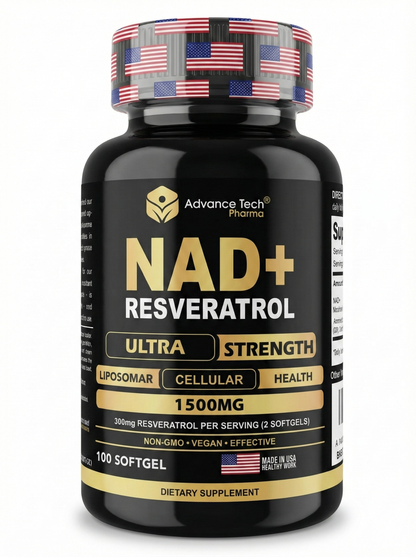 NAD+ Ultra Strength 1500mg