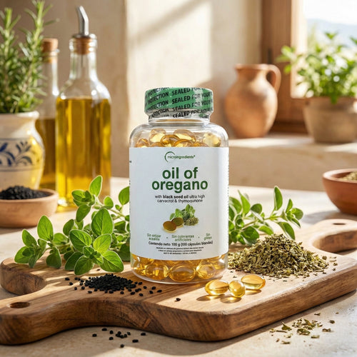 Aceite de Orégano + Semilla Negra