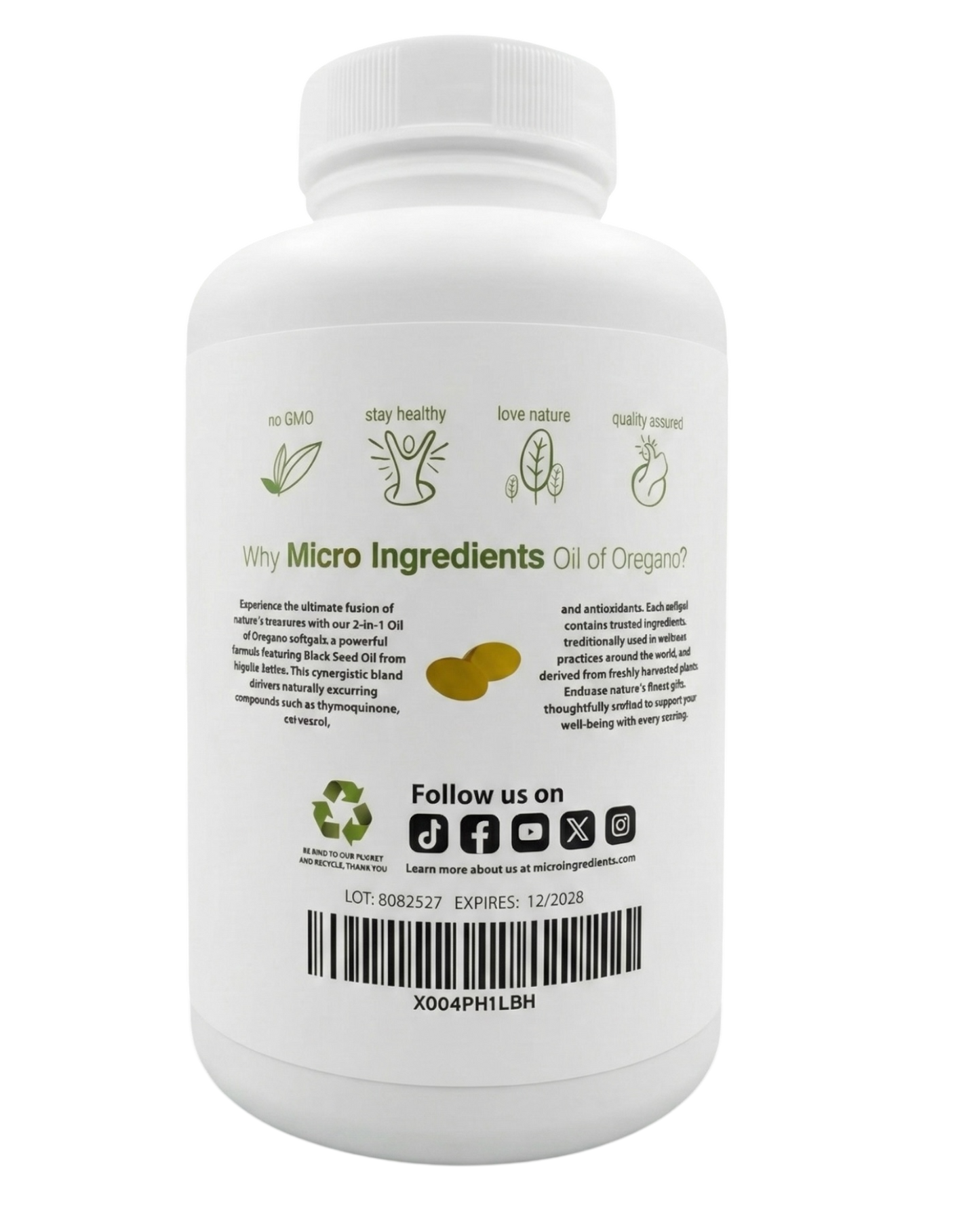 Aceite de Orégano + Semilla Negra