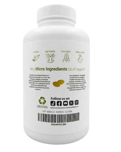 Aceite de Orégano + Semilla Negra