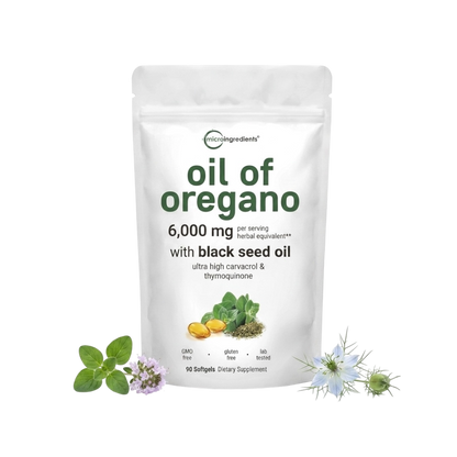 Aceite de Orégano + Semilla Negra