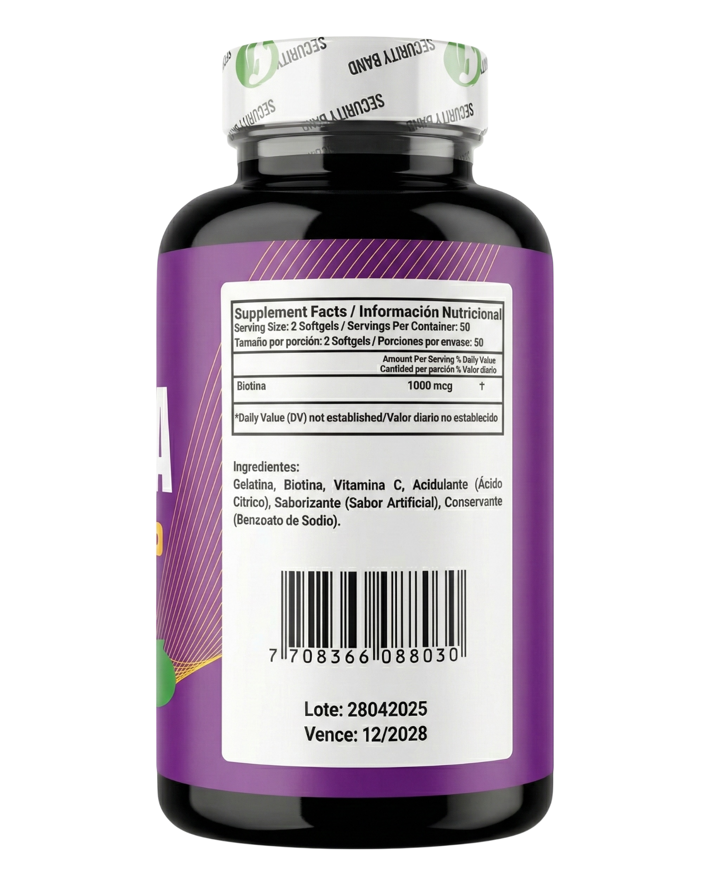 Biotina 1000mcg