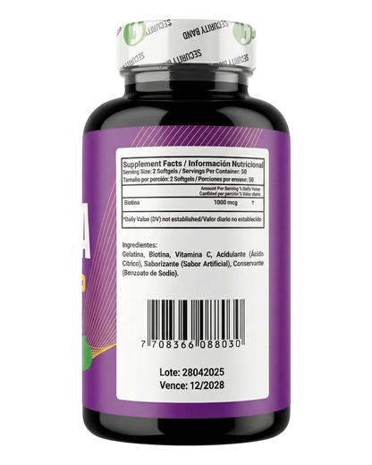Biotina 1000mcg