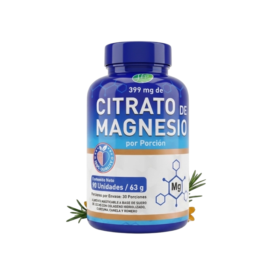 Citrato Magnesio + Colágeno Plus