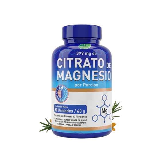 Citrato Magnesio + Colágeno Plus