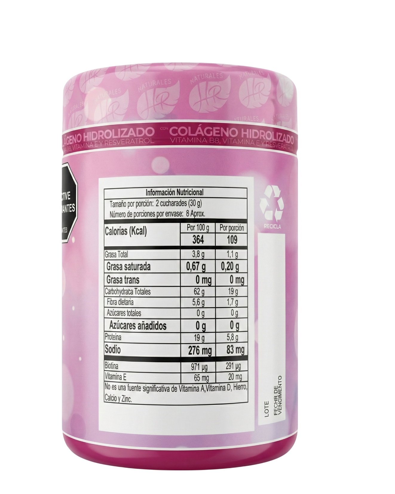 Colágeno + Resveratrol + Biotina