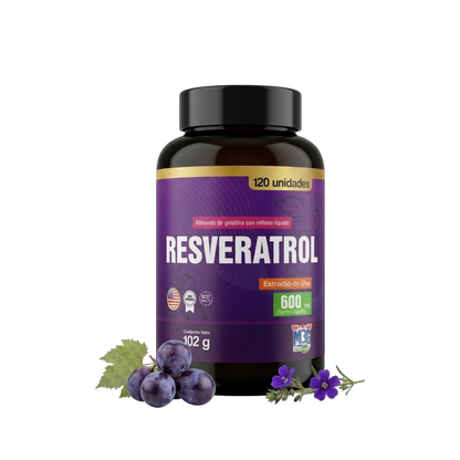 Resveratrol - 120 Unidades