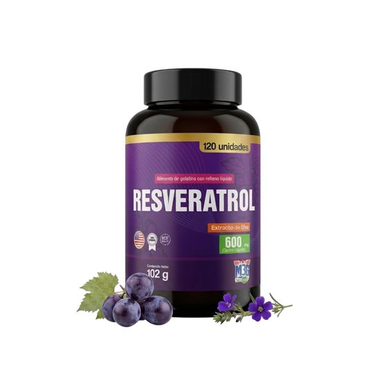 Resveratrol - 120 Unidades