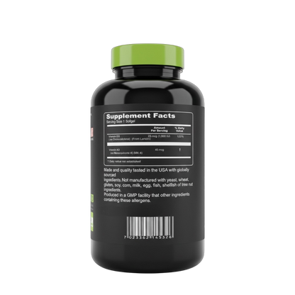 Vitamina D3 + K2 Workout