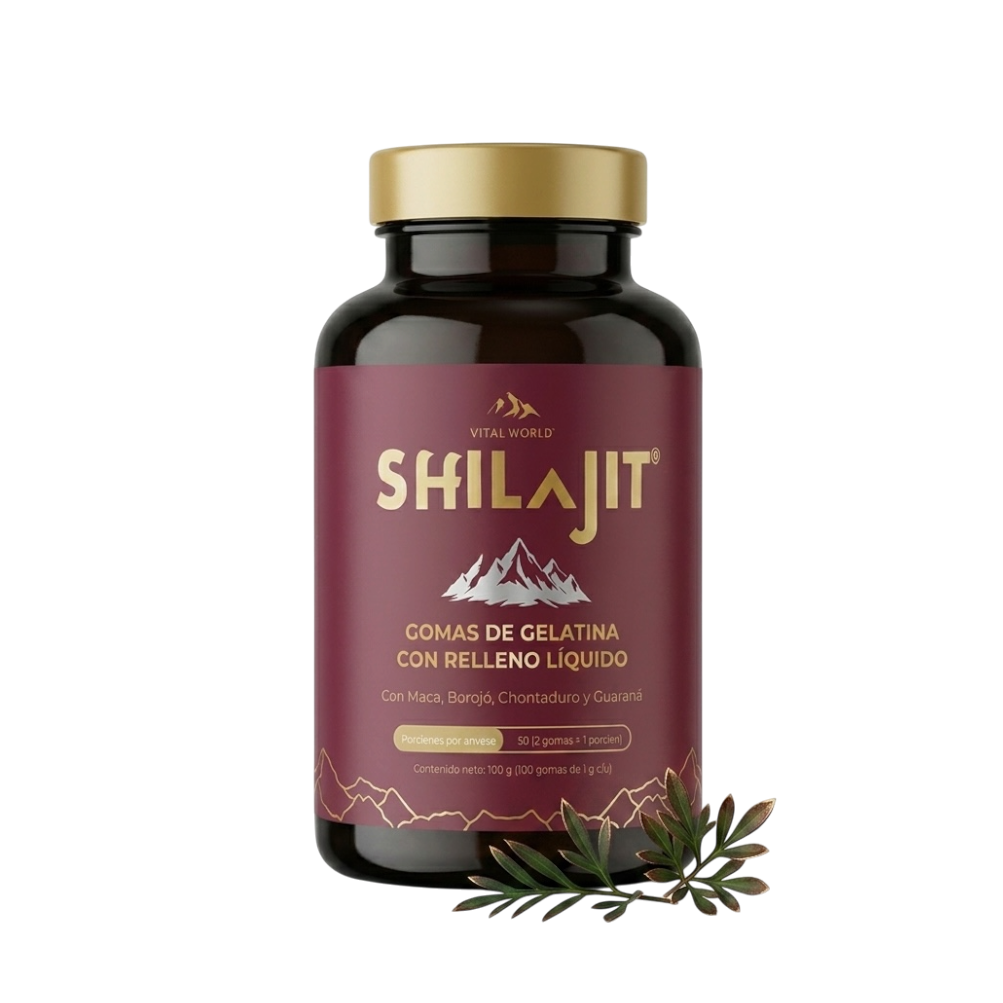 Shilajit + Maca Gomas