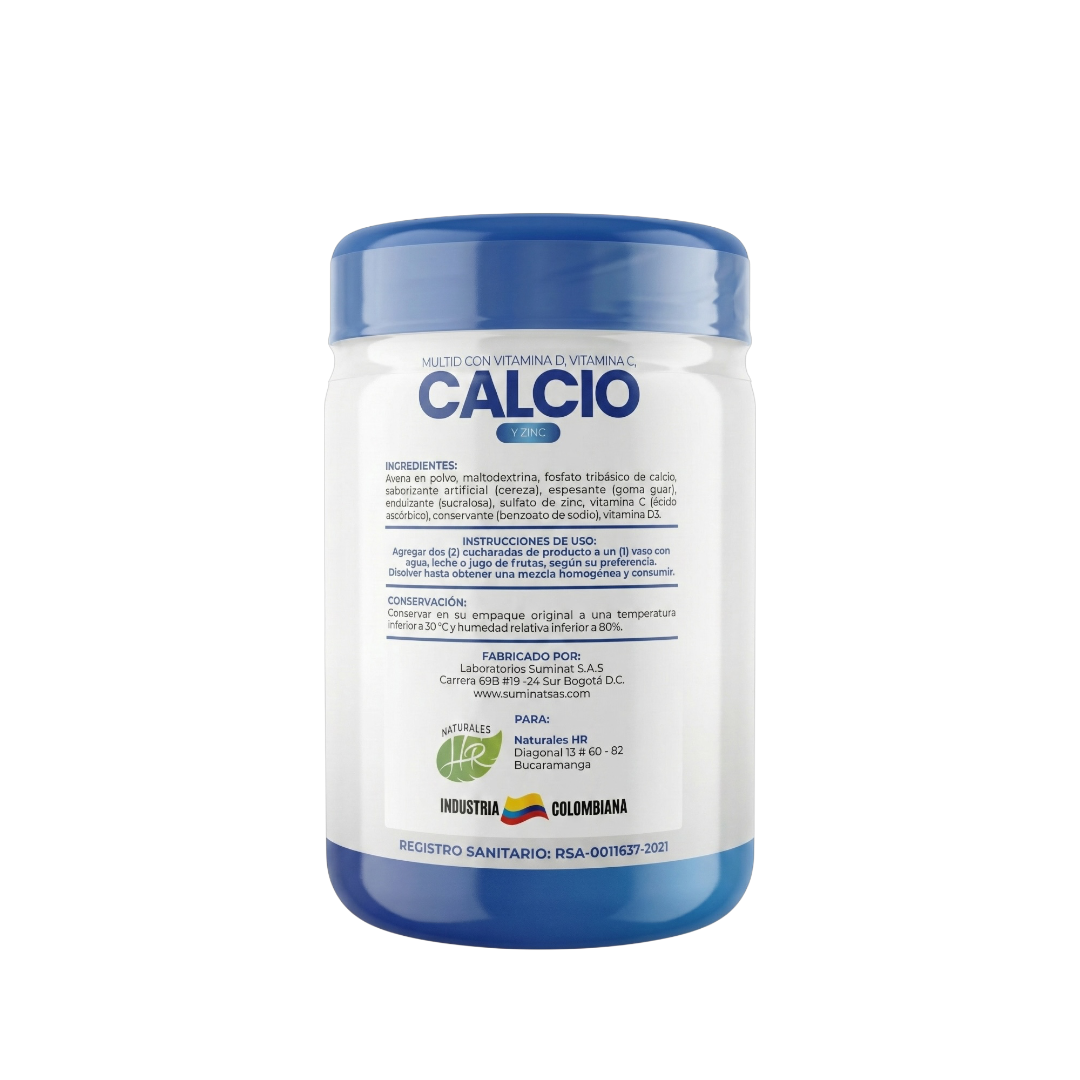 Calcio + Vitamina D + Zinc