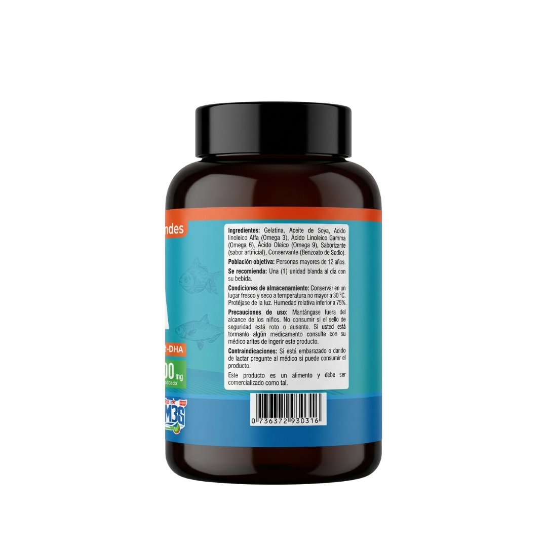 Omega 3, 6, 9 - 120 Unidades