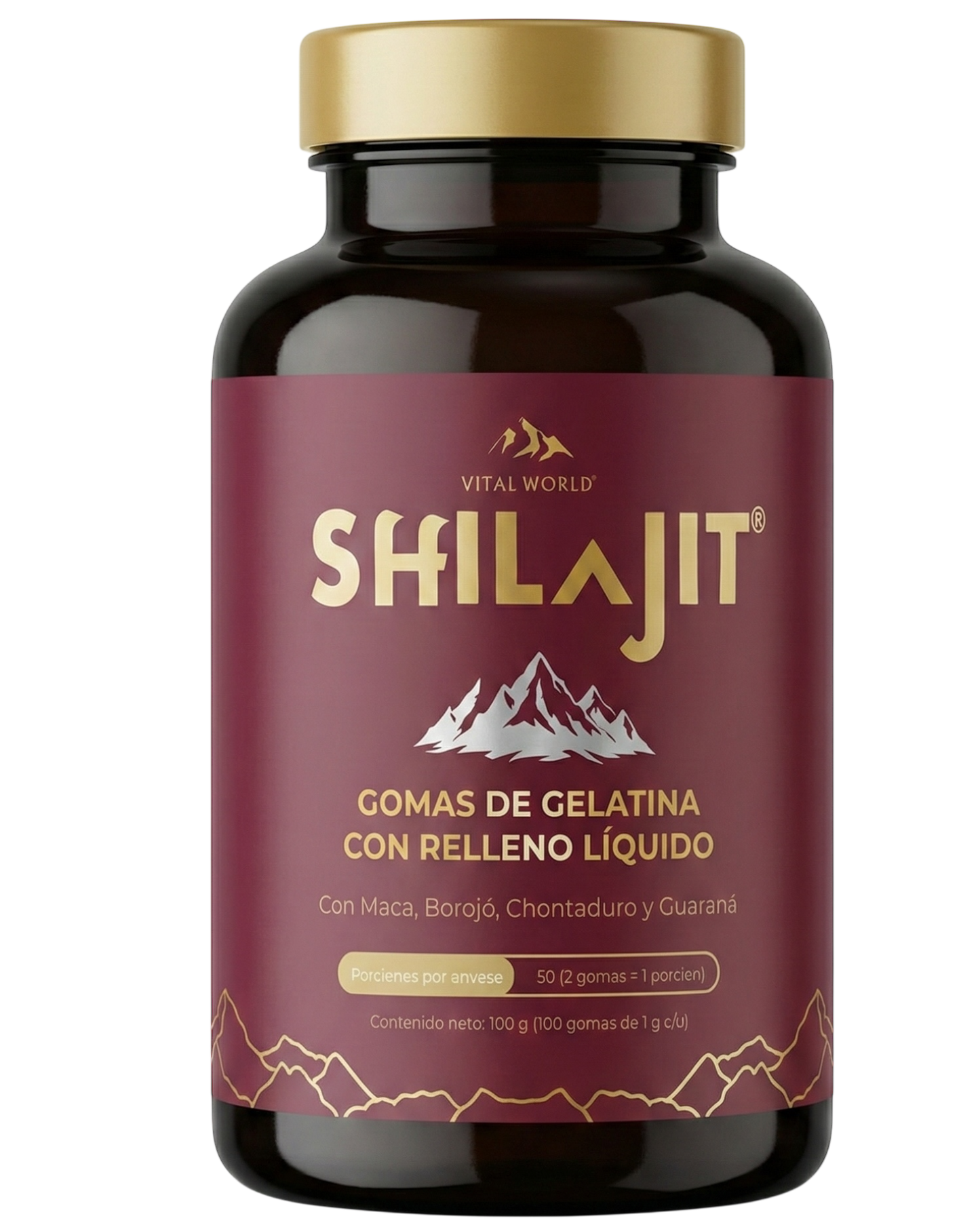 Shilajit + Maca Gomas