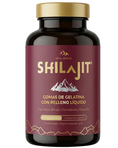 Shilajit + Maca Gomas