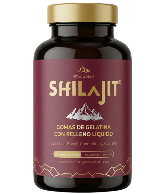 Shilajit + Maca Gomas