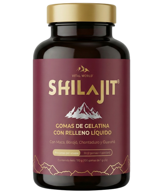 Shilajit + Maca Gomas