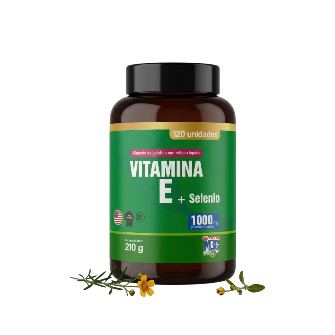 Vitamina E + Selenio - 120 Unidades