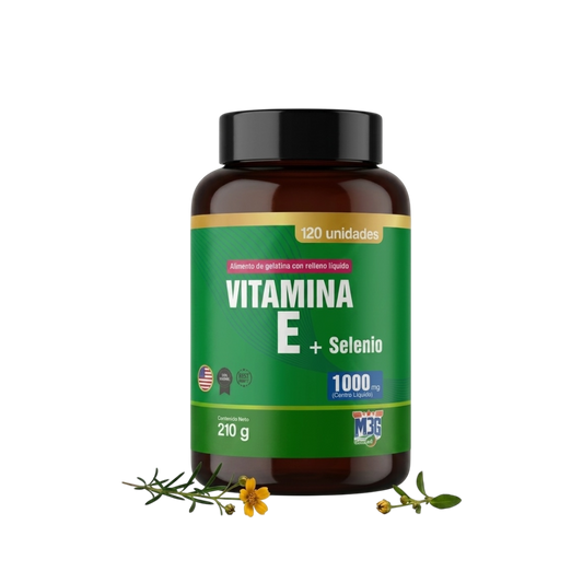 Vitamina E + Selenio - 120 Unidades