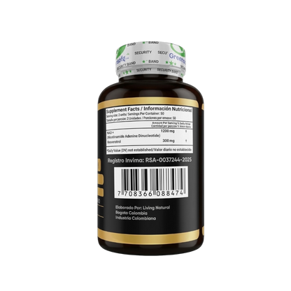 Nad + Resveratrol 1500 mg