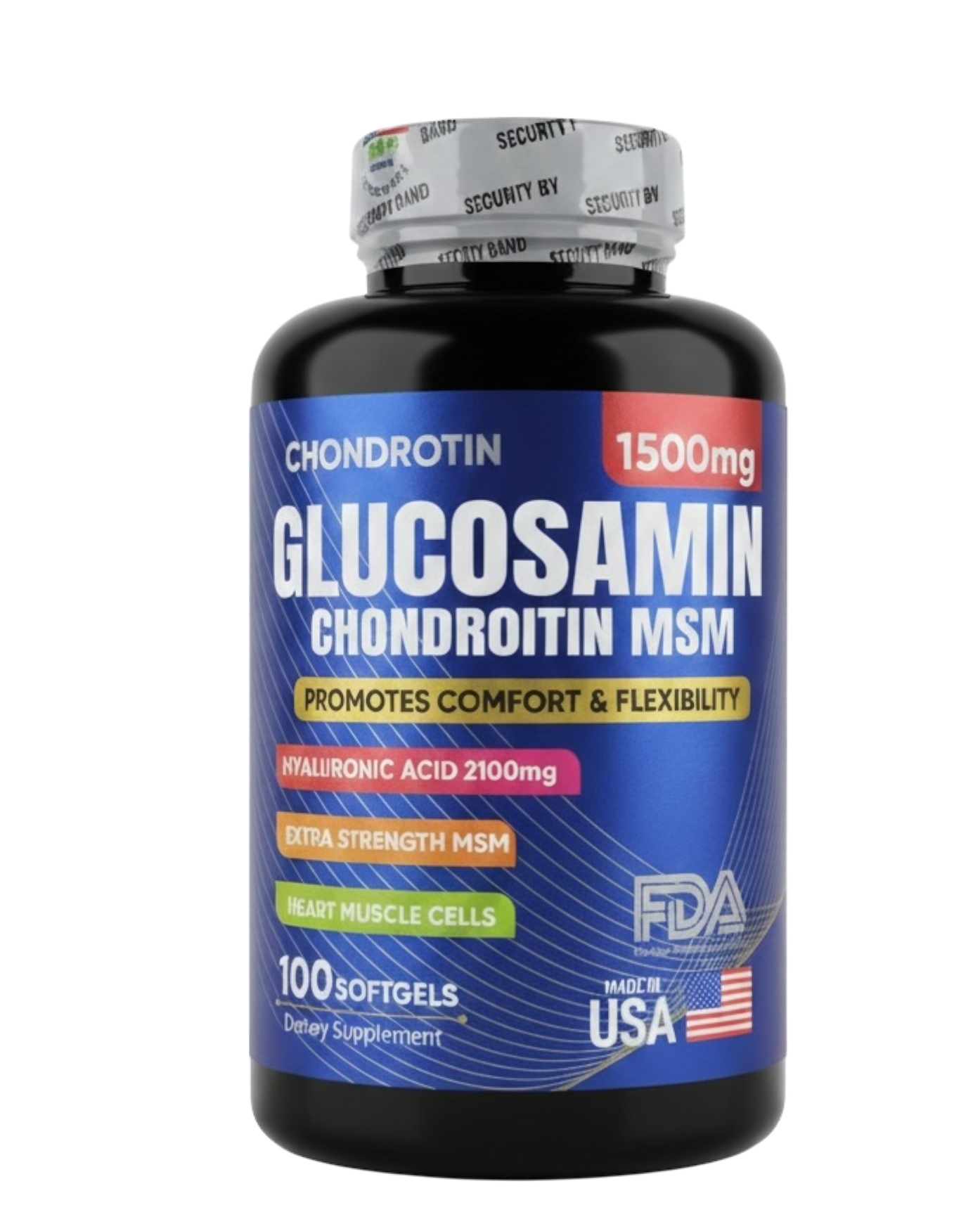 Glucosamina + MSM + Hialurónico