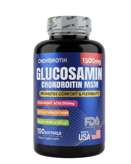 Glucosamina + MSM + Hialurónico