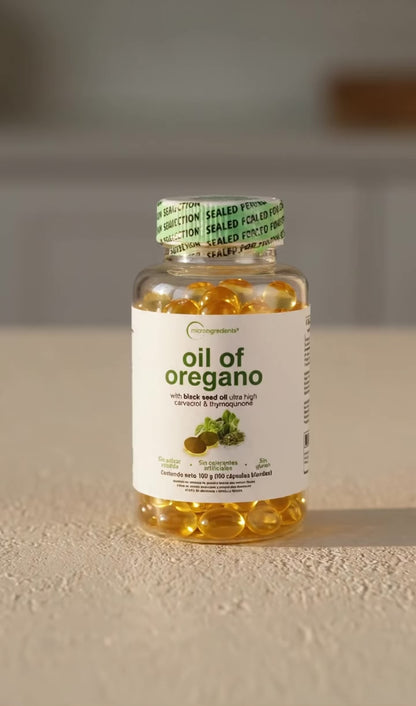 Aceite de Orégano + Semilla Negra